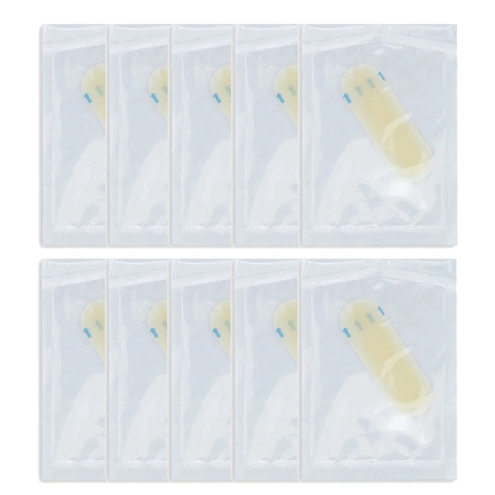 20pc Transfer Eyebrow Skin Sticker Silicone Eyebrow Protection Waterproof Tape Permanent Tattoo Real Operation Practice Training