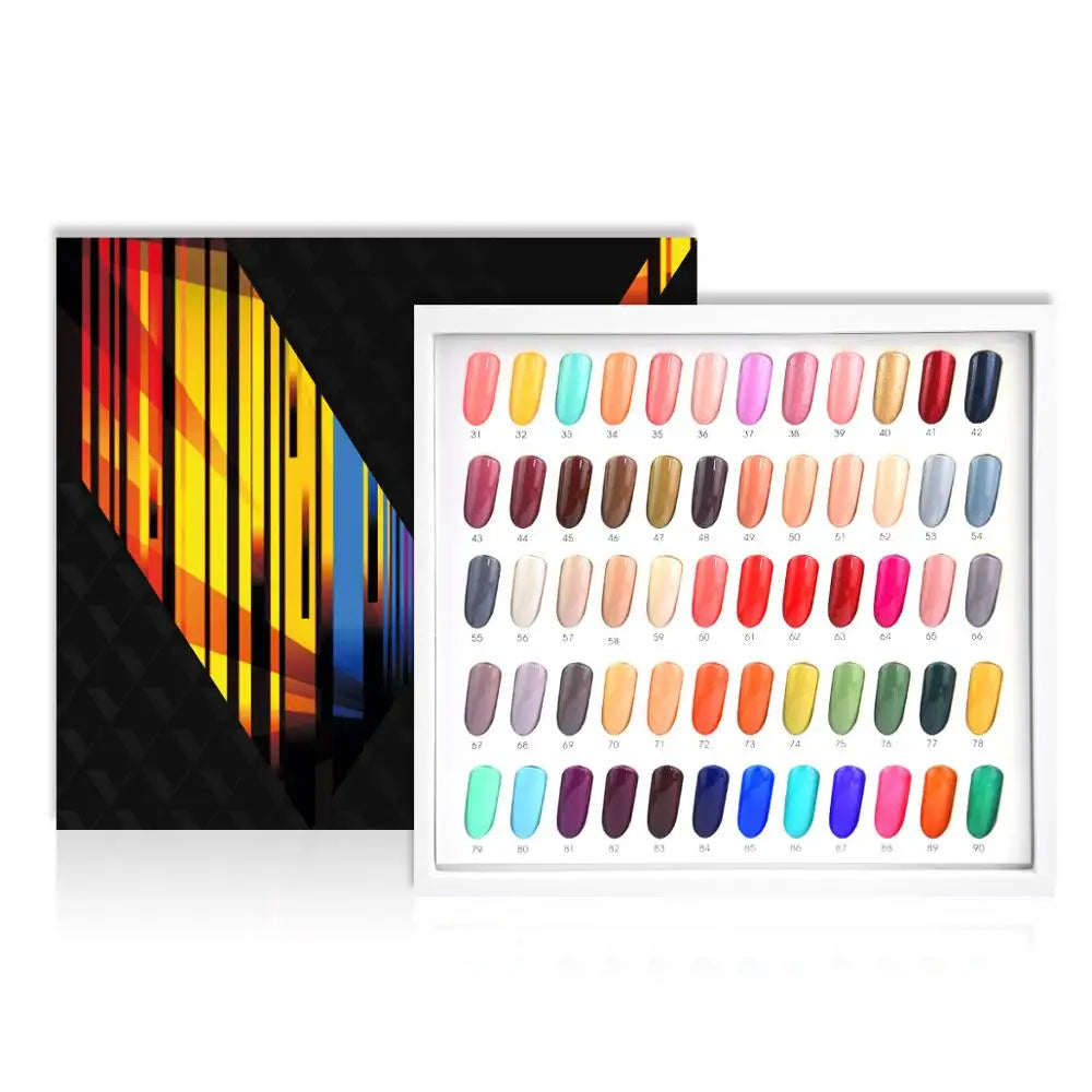 Fast Delivery Venalisa VIP2 Gel Nail Polish Set Color Nail Polish Soak Off UV LED Basecoat Primer Topcoat Color Book Full Set