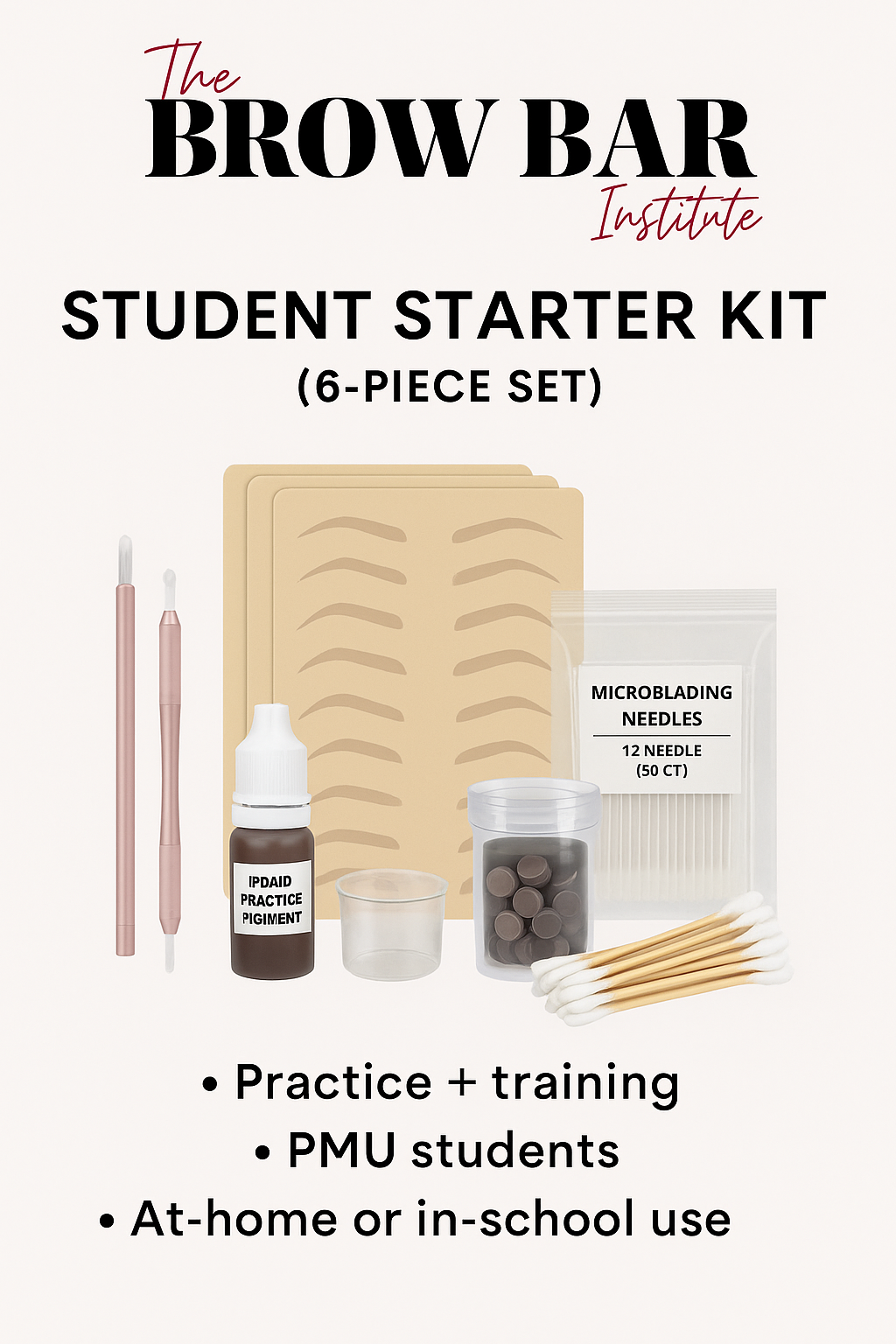 Student Starter Kit – PMU Practice Essentials (6-Piece Set)
