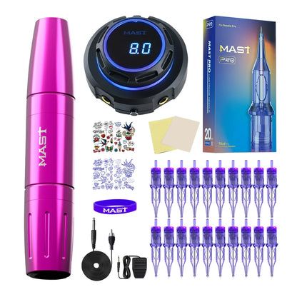 Mast Magi PMU Machine Permanent Makeup for Eyebrows Miroblading Eyeliner LipWith Power Supply Professional Rotary Tattoo Pen Kit